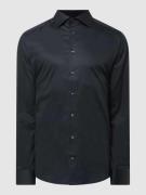Eton Regular Fit Business-Hemd aus Twill in Black, Größe 39