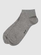 Falke Socken mit Stretch-Anteil Modell 'Happy' in Mittelgrau Melange, ...