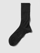 Falke Socken in melierter Optik in Anthrazit Melange, Größe 41/42