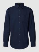 Gant Regular Fit Freizeithemd mit Label-Stitching Modell 'HERRINGBONE'...