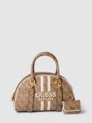 Guess Bowling Bag mit Allover-Logo Modell 'MILDRED' in Taupe, Größe On...