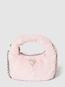 Guess Handtasche mit Kunstfellbesatz Modell 'KATINE' in Rosa, Größe On...