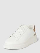 Guess Sneaker mit Leder-Patches Modell 'ELBA' in Weiss, Größe 40