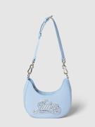 Juicy Couture Hobo Bag mit Label-Detail Modell 'RIHANNA' in Hellblau, ...