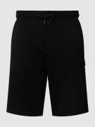 Karl Lagerfeld Bermudas mit elastischem Bund in Black, Größe S