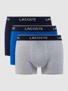 Lacoste Trunks mit Label-Details im 3er-Pack in Blau, Größe L