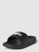 Lacoste Sandalette mit Label-Print Modell 'Croco 1.0' in Black, Größe ...