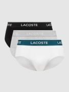 Lacoste Slip mit Stretch-Anteil im 3er-Pack in Weiss, Größe S