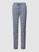 LASCANA Pyjama-Hose mit elastischem Bund Modell 'Dreams' in Blau, Größ...