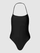 Mango Badeanzug mit Stretch-Anteil in Black, Größe M