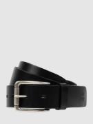 Marc O'Polo Gürtel aus Leder Modell 'Enno' in Black, Größe 85