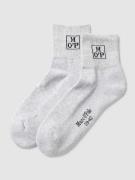 Marc O'Polo Socken mit Label-Detail im 2er-Pack Modell 'Maxi' in Hellg...