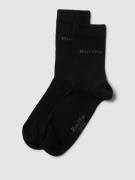 Marc O'Polo Socken mit Label-Detail im 2er-Pack Modell 'MARTHA' in Bla...
