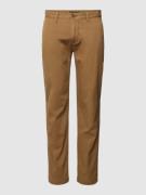 Marc O'Polo Shaped Fit Hose mit Gesäßtaschen Modell 'Stig' in Camel, G...