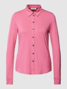 Marc O'Polo Bluse in unifarbenem Design in Pink, Größe S