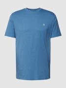 Marc O'Polo T-Shirt aus reiner Baumwolle in Rauchblau, Größe M