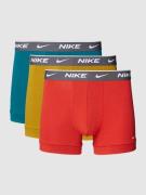 Nike Trunks mit Label-Stitching in 3er-Pack in Rot, Größe XS