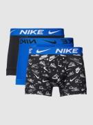 Nike Trunks mit elastischem Label-Bund im 3er-Pack in Royal, Größe L