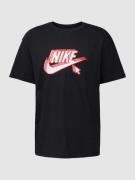 Nike Loose Fit T-Shirt mit Label-Print Modell 'FUTURA' in Black, Größe...
