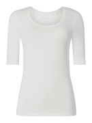OPUS T-Shirt mit 1/2-Arm Modell 'Daily' in Weiss, Größe 36