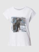 Pepe Jeans T-Shirt mit Motiv-Print Modell 'MAGUERITE' in Weiss, Größe ...