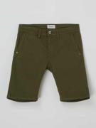 Pepe Jeans Chino-Shorts mit Stretch-Anteil in Oliv, Größe 152