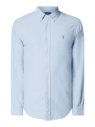 Polo Ralph Lauren Slim Fit Freizeithemd aus Oxford in Bleu, Größe S