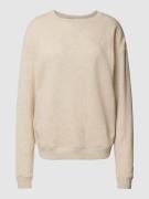 Polo Ralph Lauren Sweatshirt mit überschnittenen Schultern in Ecru Mel...