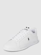 Polo Ralph Lauren Sneaker in unifarbenem Design in Weiss, Größe 40