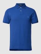Polo Ralph Lauren Slim Fit Poloshirt mit Logo-Stitching in Dunkelblau,...