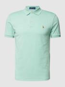 POLO RALPH LAUREN Regular Fit Poloshirt mit Logo-Stitching in Tuerkis,...