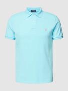 Polo Ralph Lauren Poloshirt mit Label-Stitching und Regular Fit in Tue...