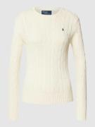 Polo Ralph Lauren Strickpullover mit Label-Stitching Modell 'JULIANNA'...