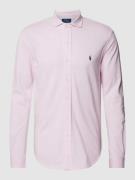 Polo Ralph Lauren Slim Fit Freizeithemd mit Kentkragen in Pink, Größe ...