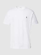 Polo Ralph Lauren Classic Fit T-Shirt mit Label-Stitching in Weiss, Gr...