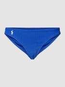 Polo Ralph Lauren Bikini-Hose mit Logo-Stitching Modell 'DEVIN' in Bla...