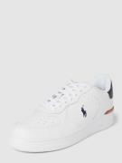 Polo Ralph Lauren Sneaker mit Label-Stitching in Weiss, Größe 48
