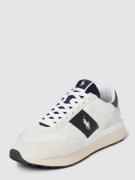 Polo Ralph Lauren Sneaker mit Label-Print Modell 'TRAIN' in Weiss, Grö...