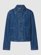 Polo Ralph Lauren Jeansjacke mit Umlegekragen in Jeansblau, Größe S