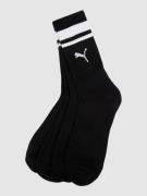 Puma Socken mit Stretch-Anteil im 4er-Pack in Black, Größe 39-42