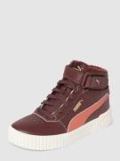 Puma Sneaker mit Label-Details Modell 'CARINA 2.0' in Aubergine, Größe...