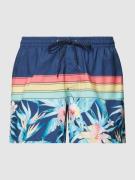 Quiksilver Badehose mit Allover-Muster Modell 'SPORT' in Blau, Größe X...