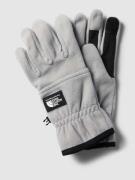 The North Face Handschuhe mit Label-Detail in Mittelgrau, Größe XL