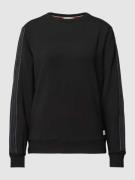 TOMMY HILFIGER Sweatshirt mit Rundhalsausschnitt in Black, Größe M
