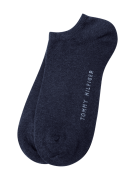 Tommy Hilfiger Sneakersocken mit Label-Schriftzug im 2er-Pack in Blau,...