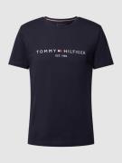 Tommy Hilfiger T-Shirt aus Bio-Baumwolle in Marine, Größe S