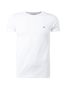 Tommy Hilfiger Slim Fit T-Shirt mit Rundhalsausschnitt in Weiss, Größe...