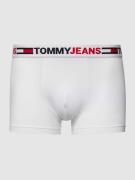 Tommy Hilfiger Trunks mit Label-Schriftzug in Weiss, Größe S