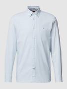 Tommy Hilfiger Slim Fit Freizeithemd mit Button-Down-Kragen Modell 'OX...