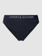 TOMMY HILFIGER Slip mit elastischem Logo-Bund in Dunkelblau, Größe L